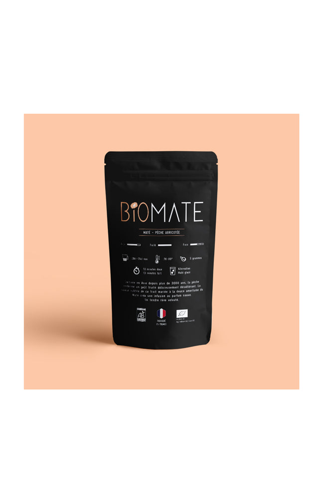 Maté pêche abricotée bio - 150 g