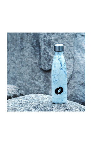 Bouteille isotherme - Marbré blanc