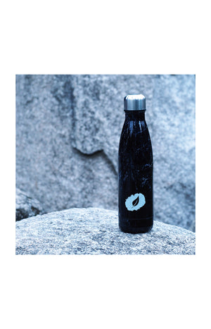 Bouteille isotherme - Marbré noir