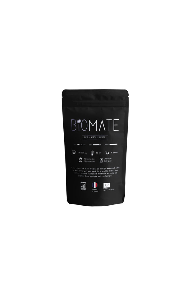 Maté myrtille menthe bio - 150 g