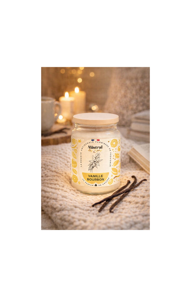 Bougie parfumée - Vanille bourbon - 700 ml