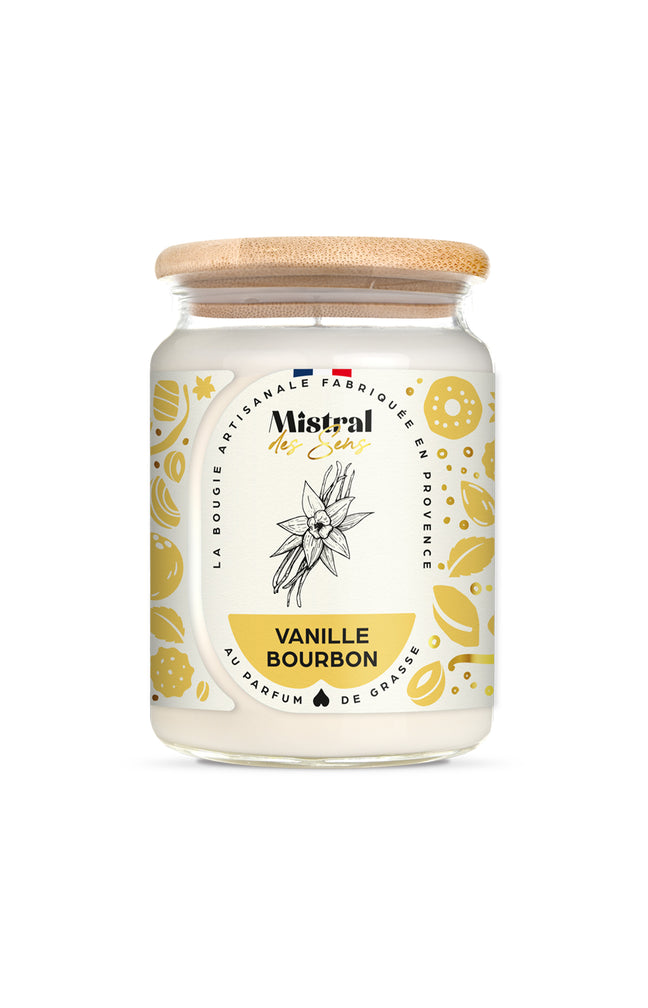 Bougie parfumée - Vanille bourbon - 700 ml