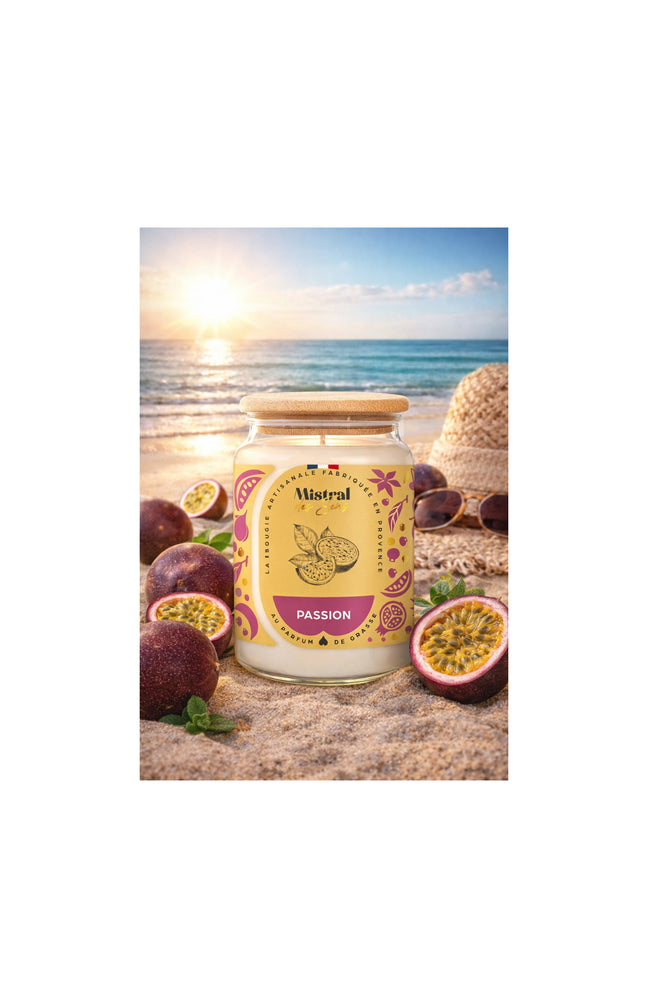 Bougie parfumée - Passion - 700 ml
