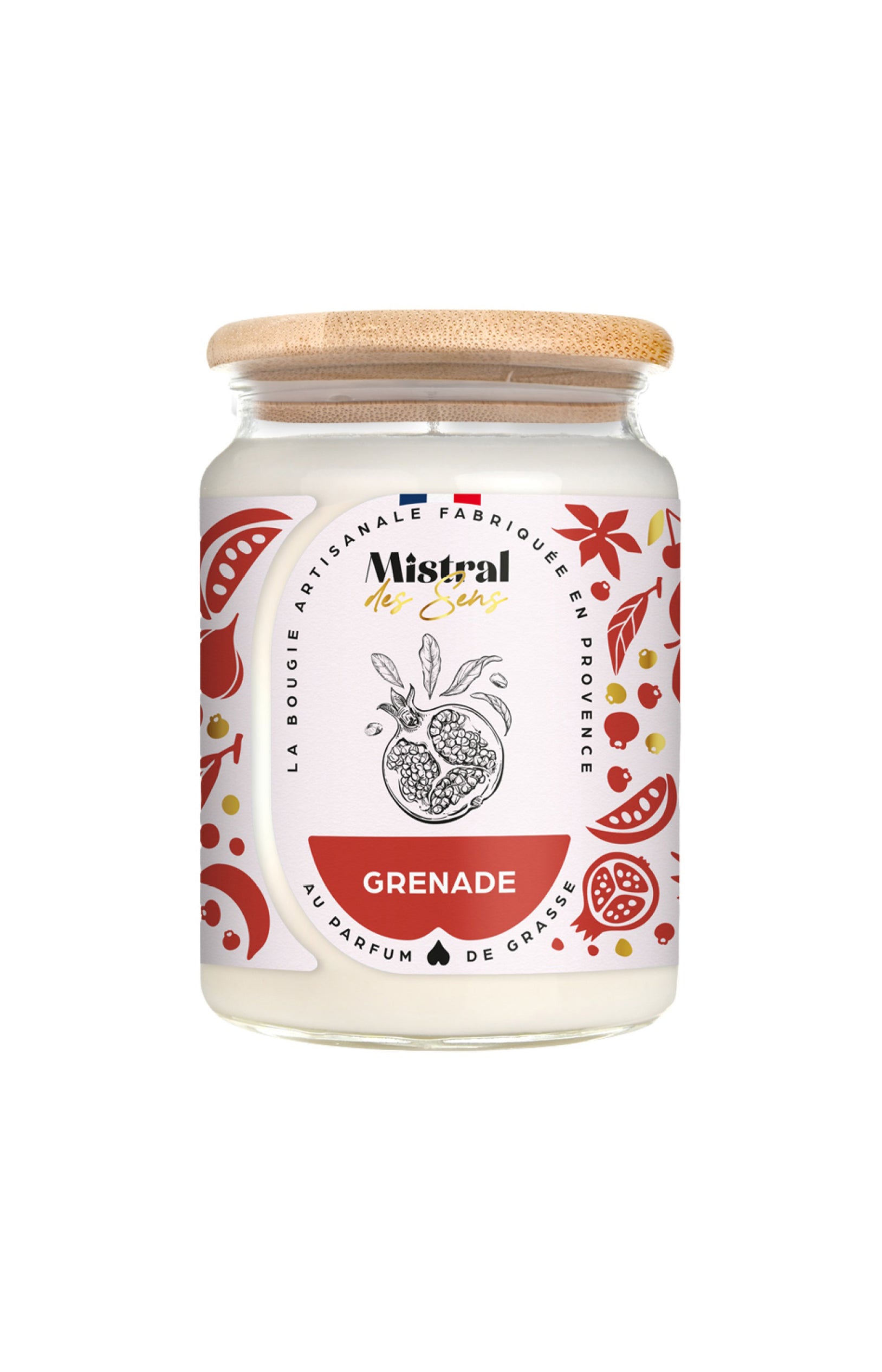 Bougie parfumée - Grenade - 700 ml