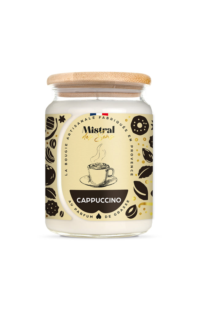 Bougie parfumée - Cappuccino - 700 ml