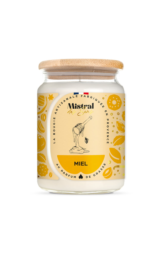 Bougie parfumée - Miel - 700 ml