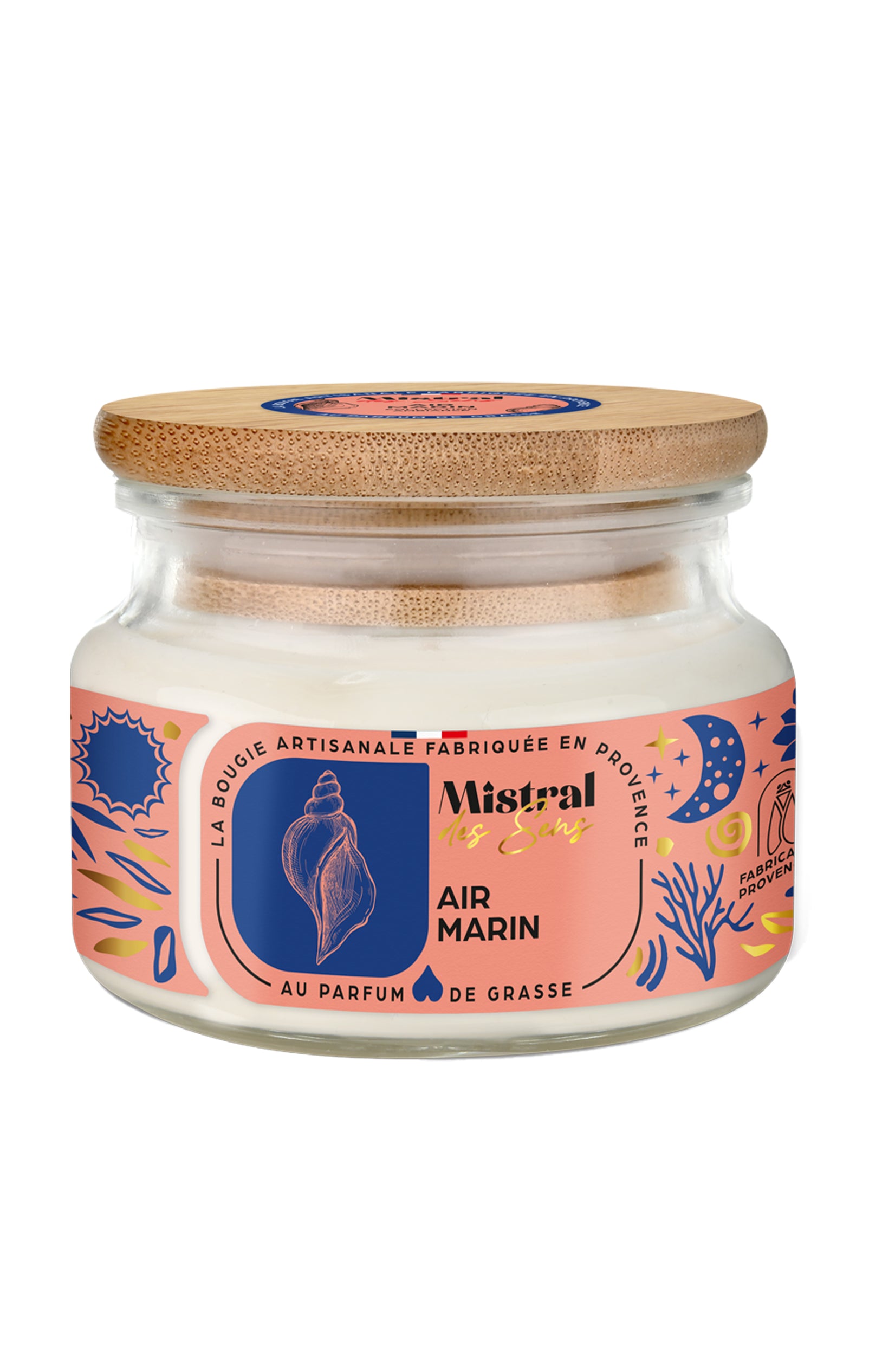 Bougie parfumée - Air marin - 300 ml