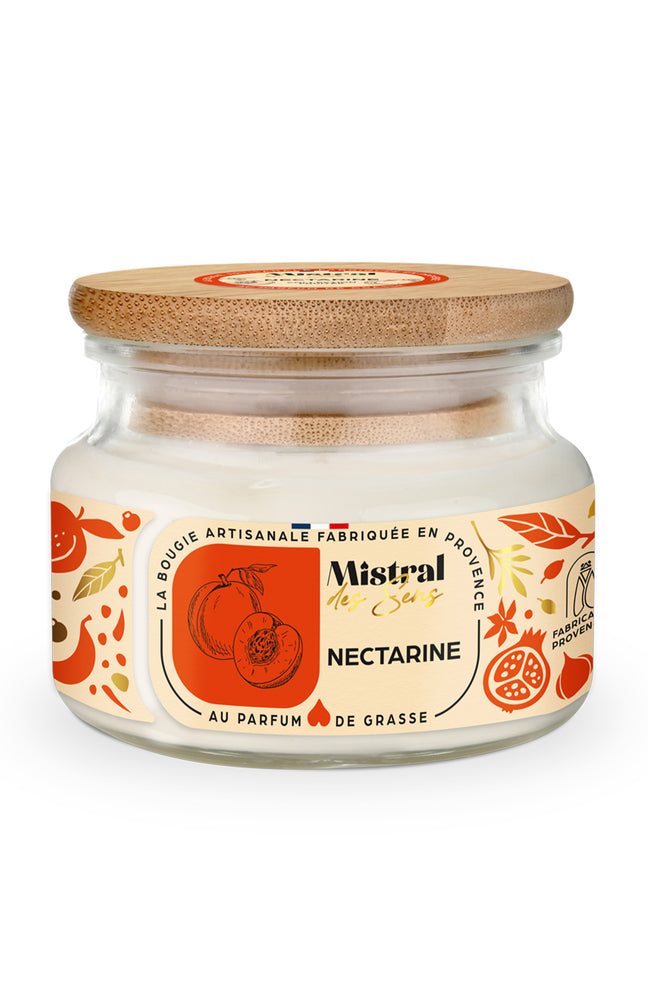 Bougie parfumée - Nectarine - 150 ml