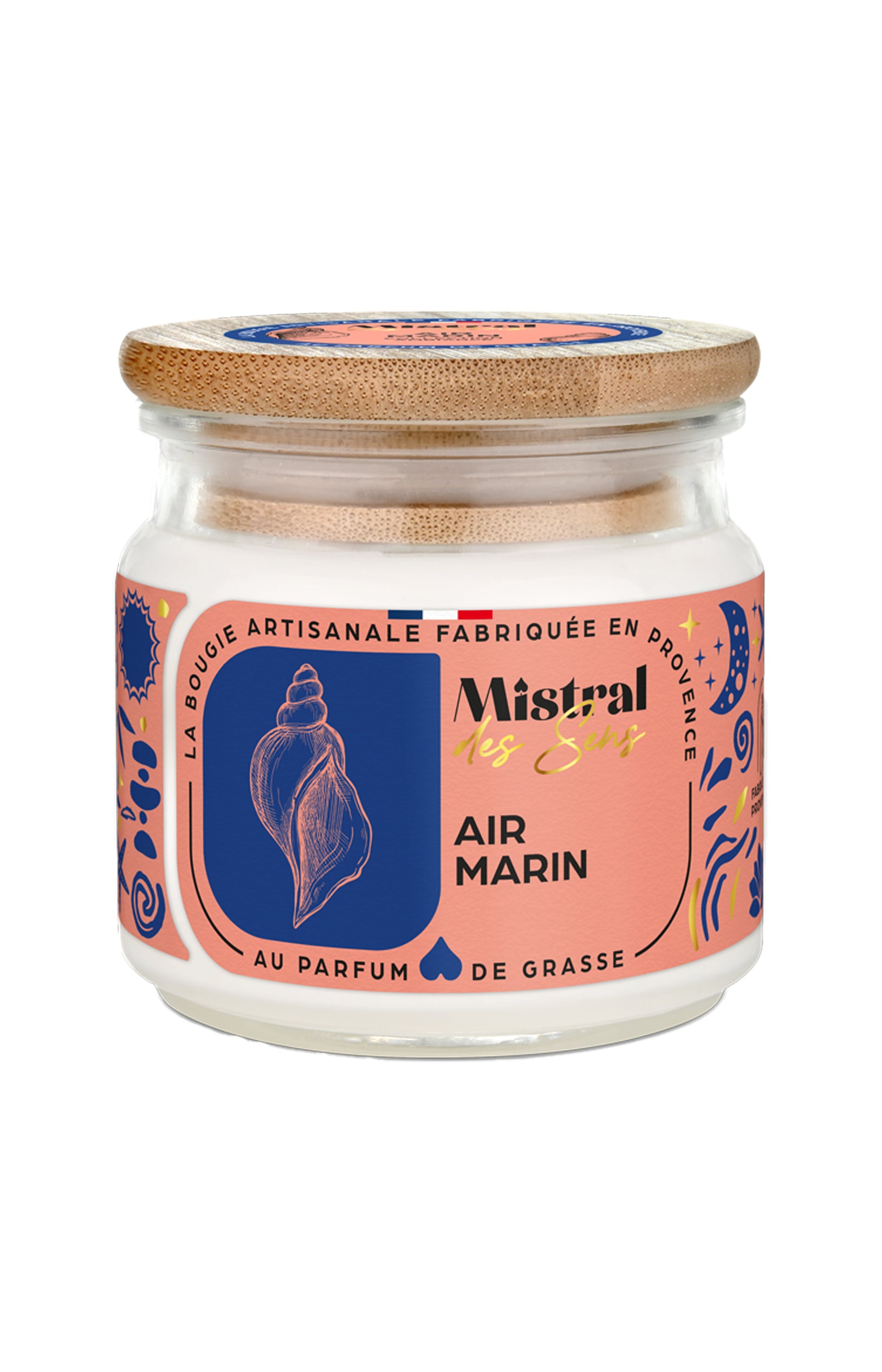 Bougie parfumée - Air marin - 150 ml