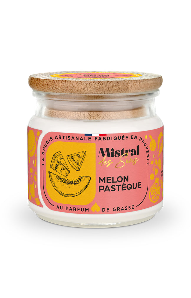 Bougie parfumée - Melon & pastèque - 150 ml