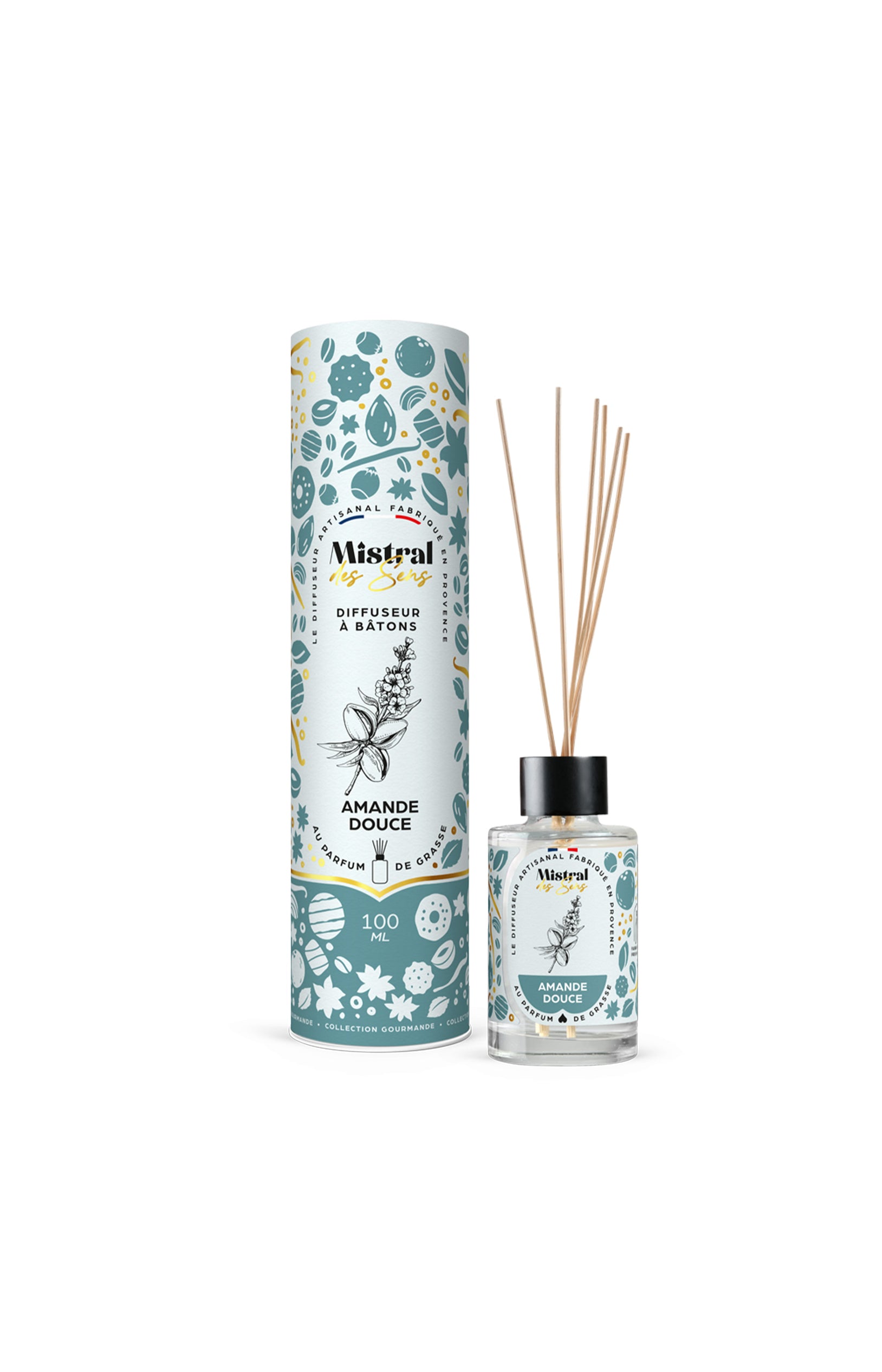 Diffuseur d'ambiance - Amande douce - 100 ml