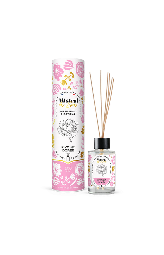 Diffuseur - Pivoine dorée - 100ml