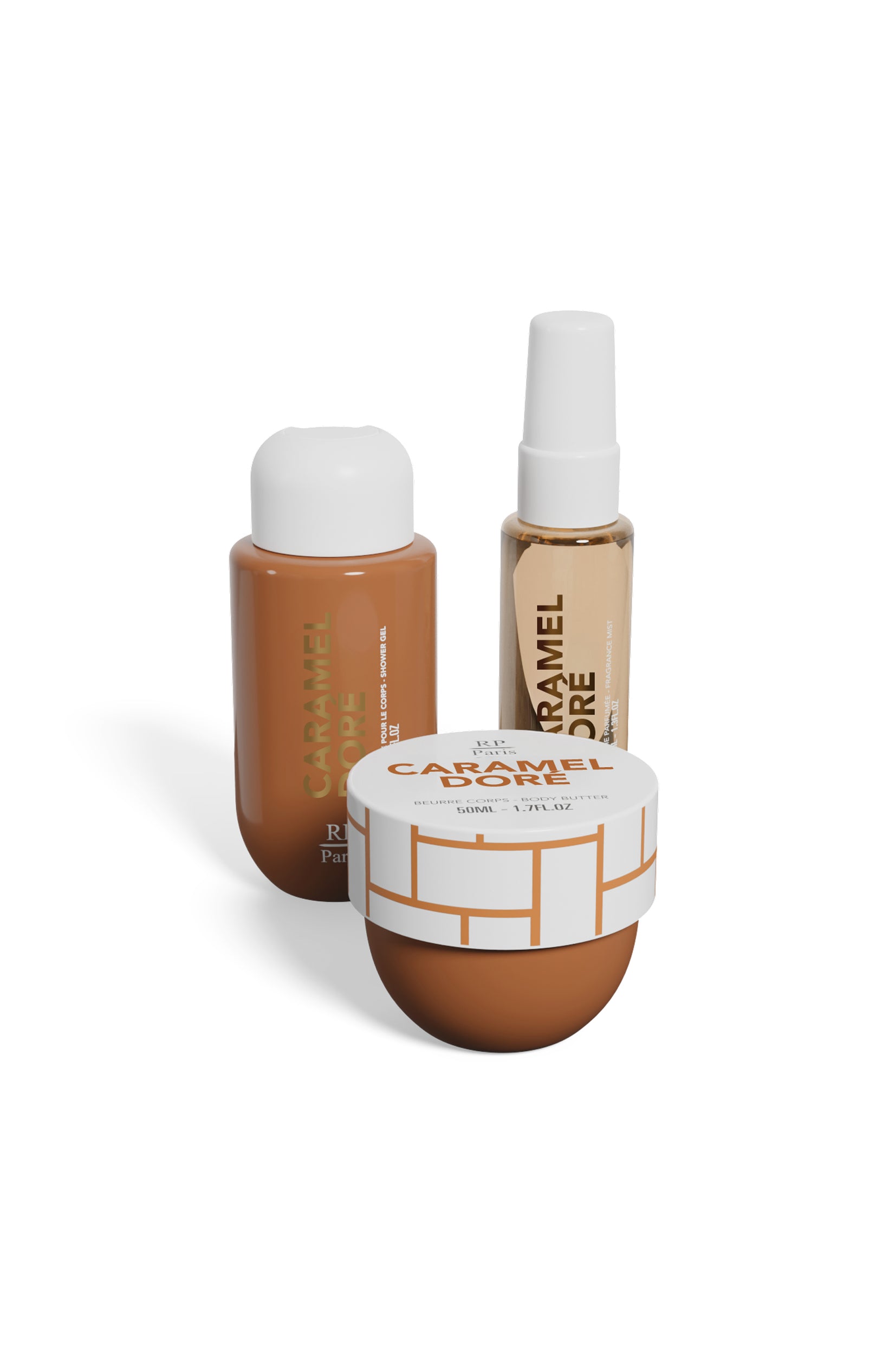 Set - Caramel dorée