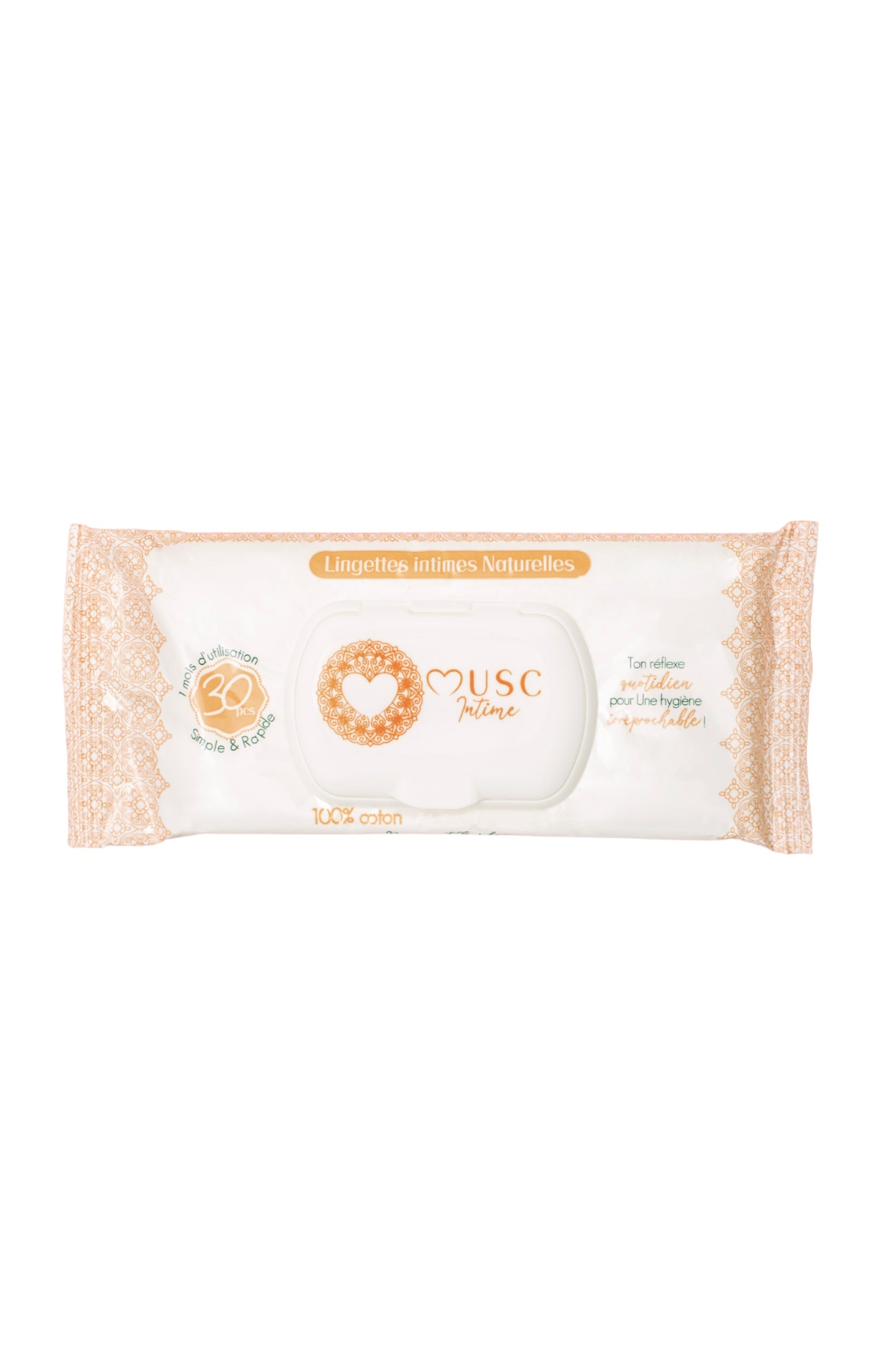 Lingettes intimes - Amber Flower - 30 unités