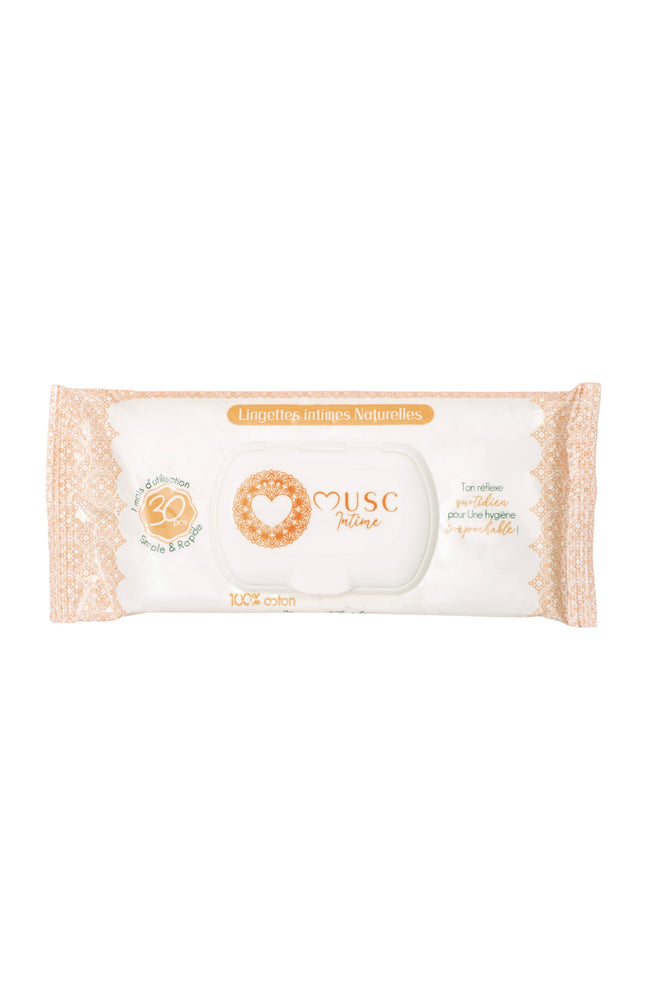 Lingettes intimes - Amber Flower - 30 unités