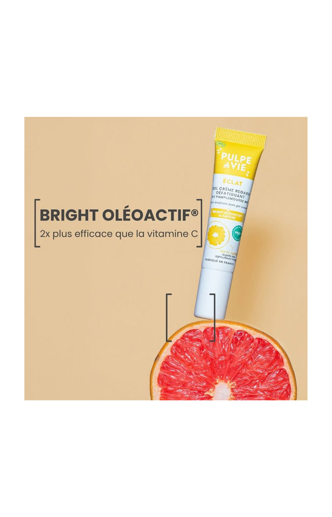 Gel-crème défatiguant - Pamplemousse - Yeux - 15 ml