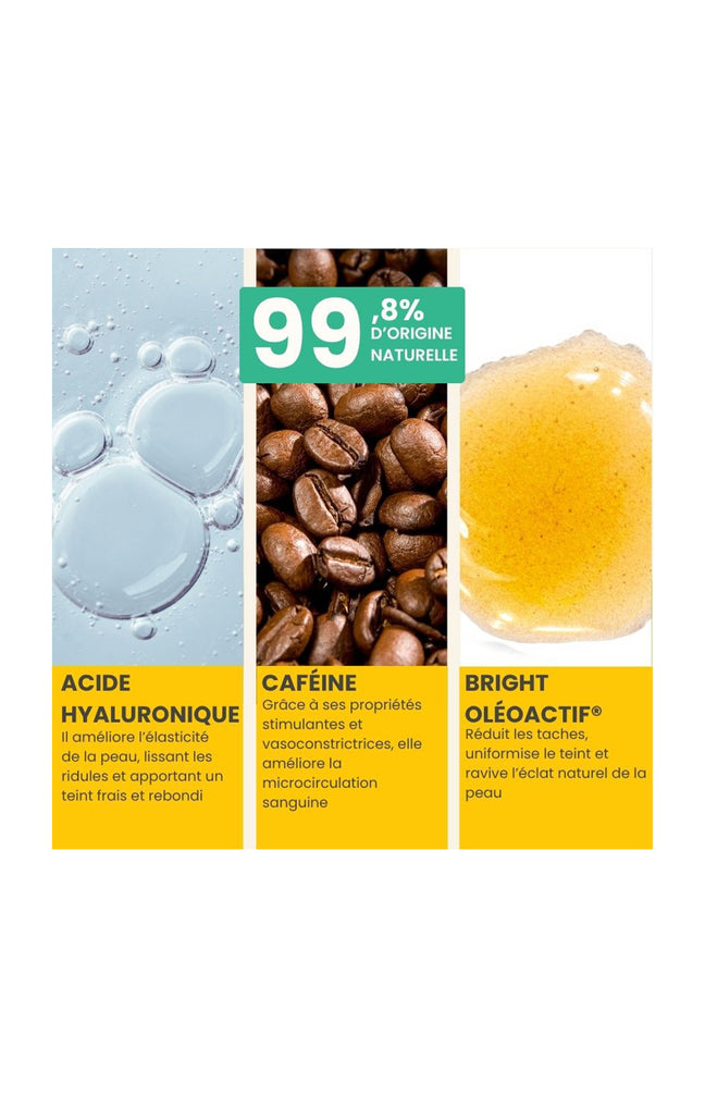 Gel-crème défatiguant - Pamplemousse - Yeux - 15 ml