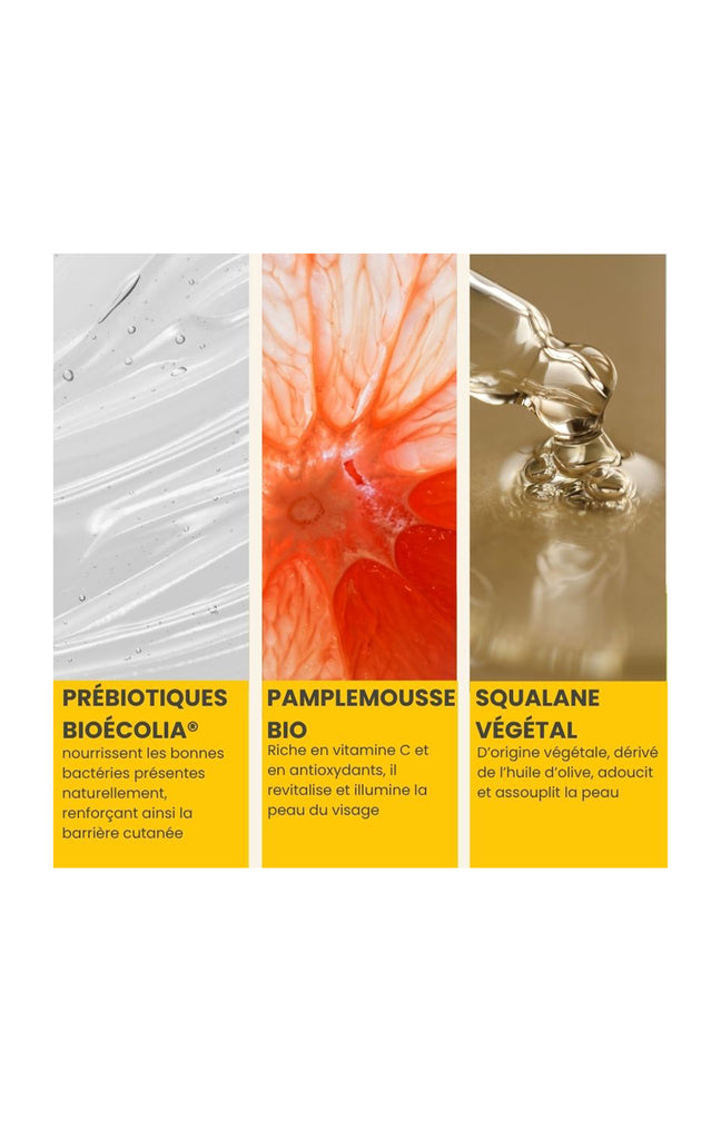 Gel-crème défatiguant - Pamplemousse - Yeux - 15 ml