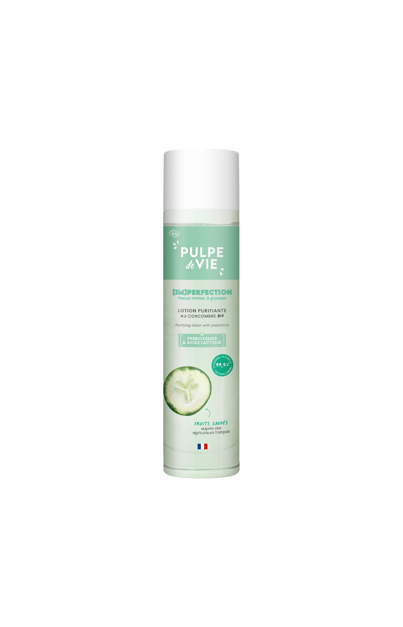 Lotion purifiante bio - Concombre - Peaux mixtes à grasses - 150 ml
