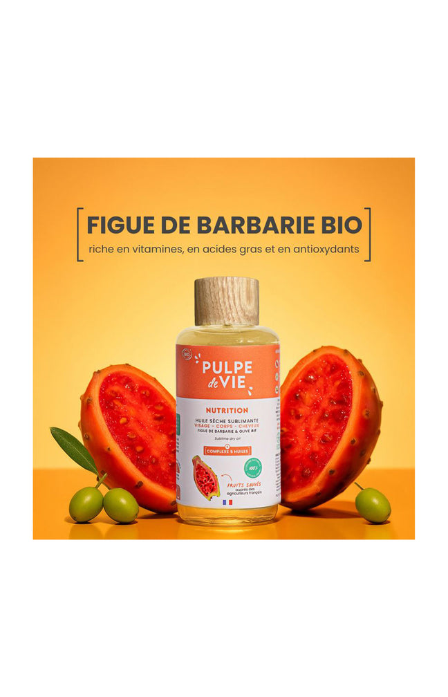 Huile sèche bio - Visage, corps & cheveux - 100 ml