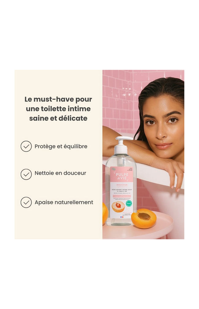 Soin lavant intime bio - Prébiotique - 400 ml