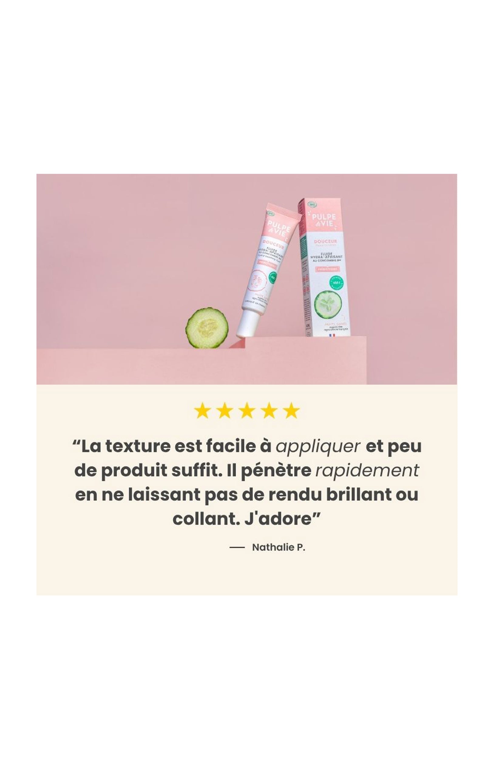 Fluide hydratant & apaisant - Visage - 40 ml