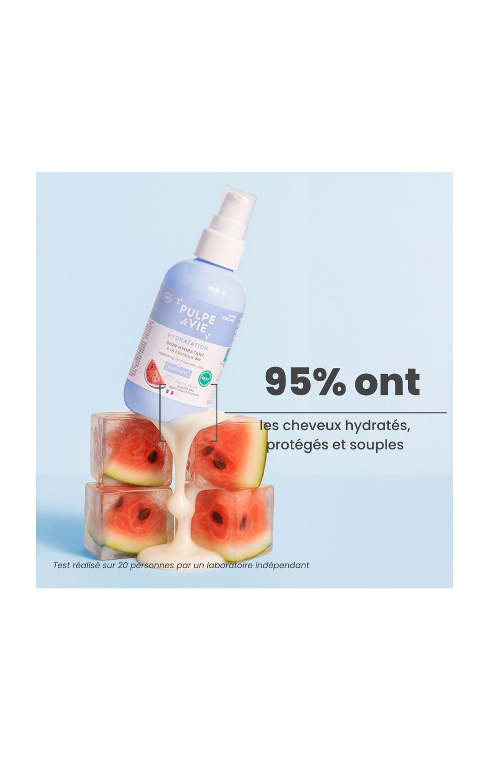 Soin hydratant bio - Sans rinçage - Cheveux - 100 ml