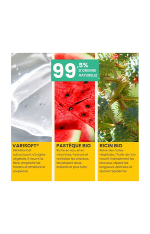 Soin hydratant bio - Sans rinçage - Cheveux - 100 ml