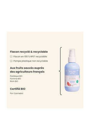 Soin hydratant bio - Sans rinçage - Cheveux - 100 ml