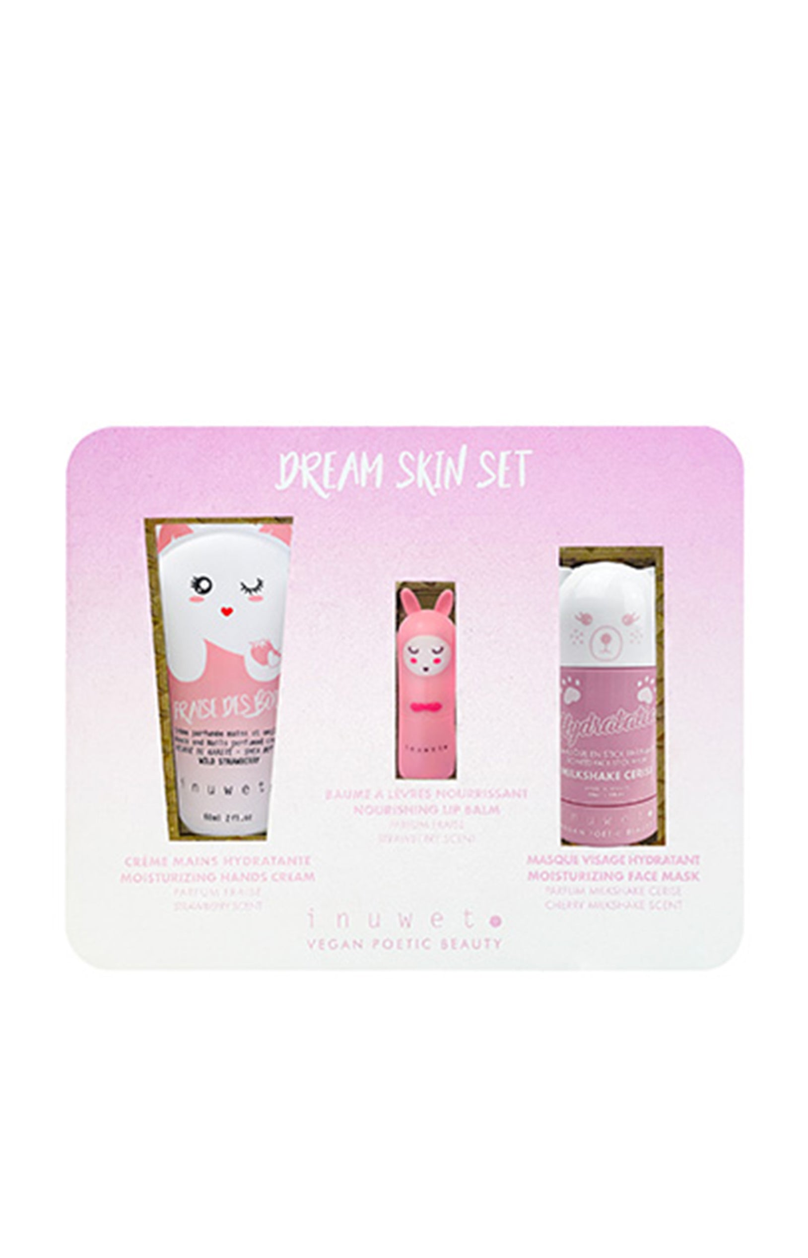 Coffret hydratant - Dream Pink - Visage & corps - 3 produits