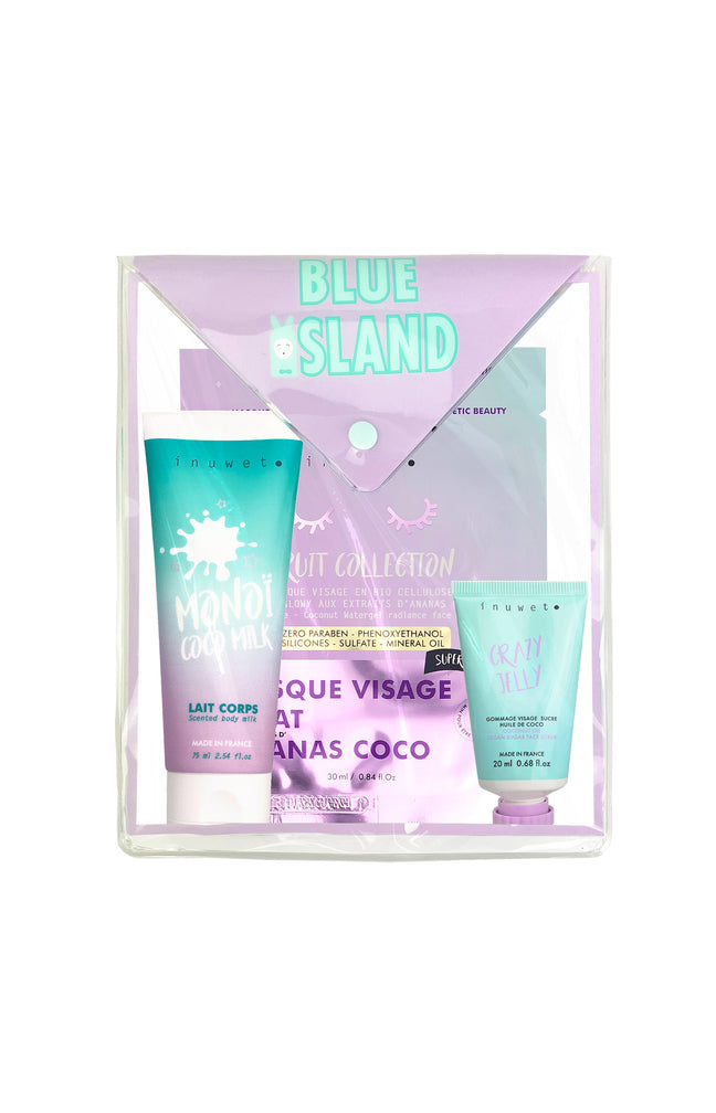 Trousse beauté Blue Island - 3 produits