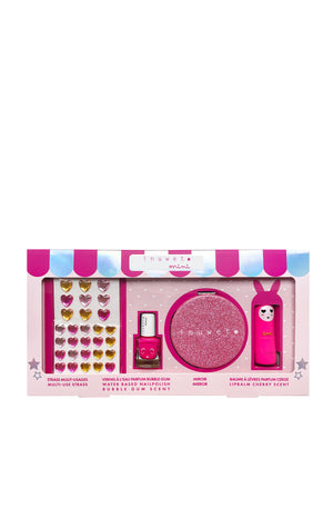 Coffret Glitter Girl - Vernis à ongles, strass & miroir - 4 produits