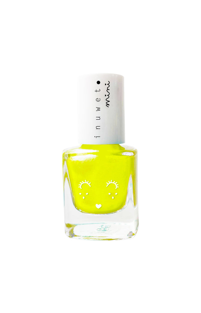 Vernis à ongles à l'eau - Neon jaune - Enfant