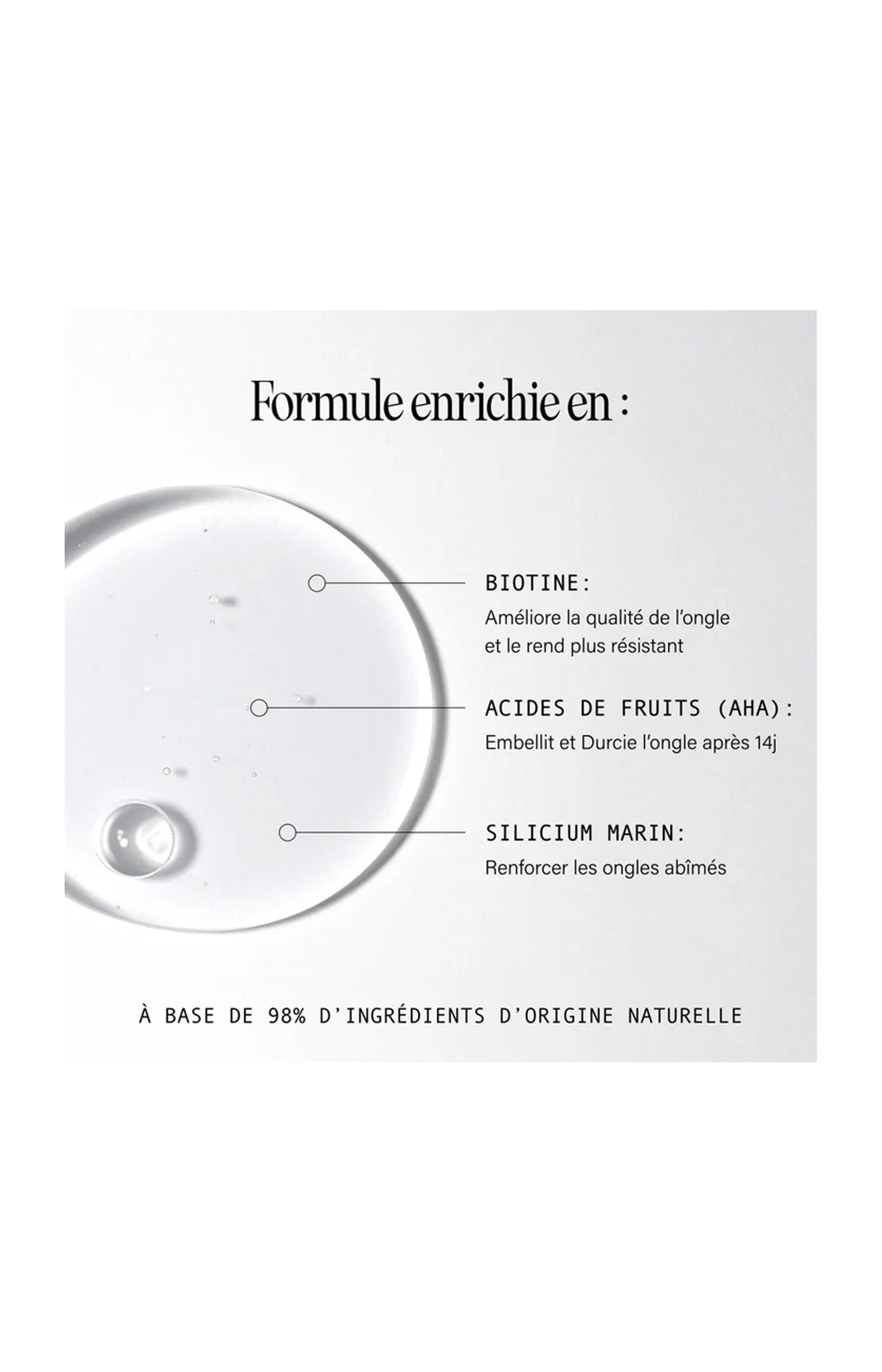 Vernis soin - Ongles dédoublés - 10 ml