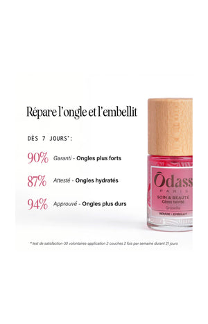 Vernis soin - Gloss Teinté Groseille - 10 ml
