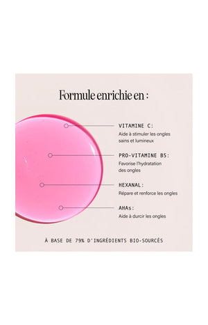 Vernis soin - Gloss Teinté Groseille - 10 ml