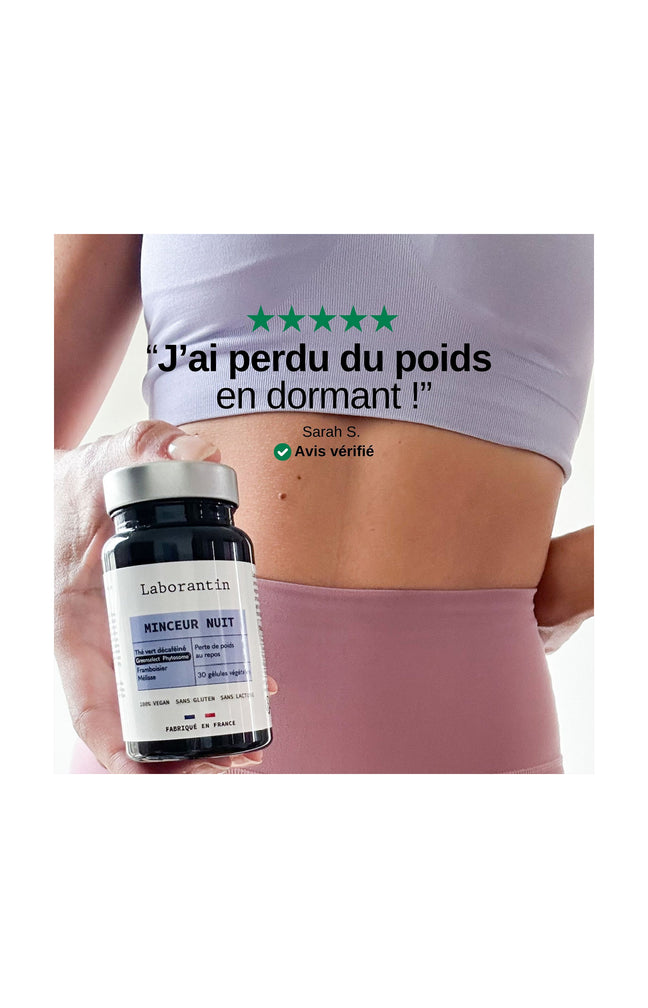 Compléments alimentaires - Minceur nuit - 3 mois