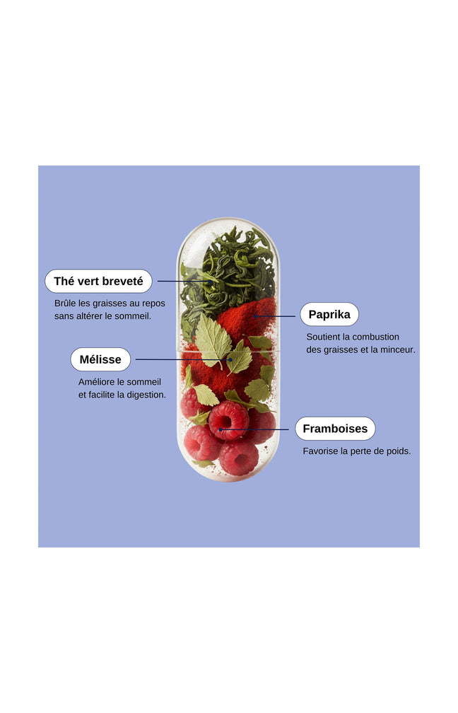 Compléments alimentaires - Minceur nuit - 3 mois