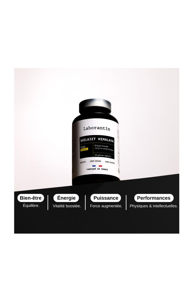 Compléments alimentaires - Shilajit Himalaya - Energie - 1 mois