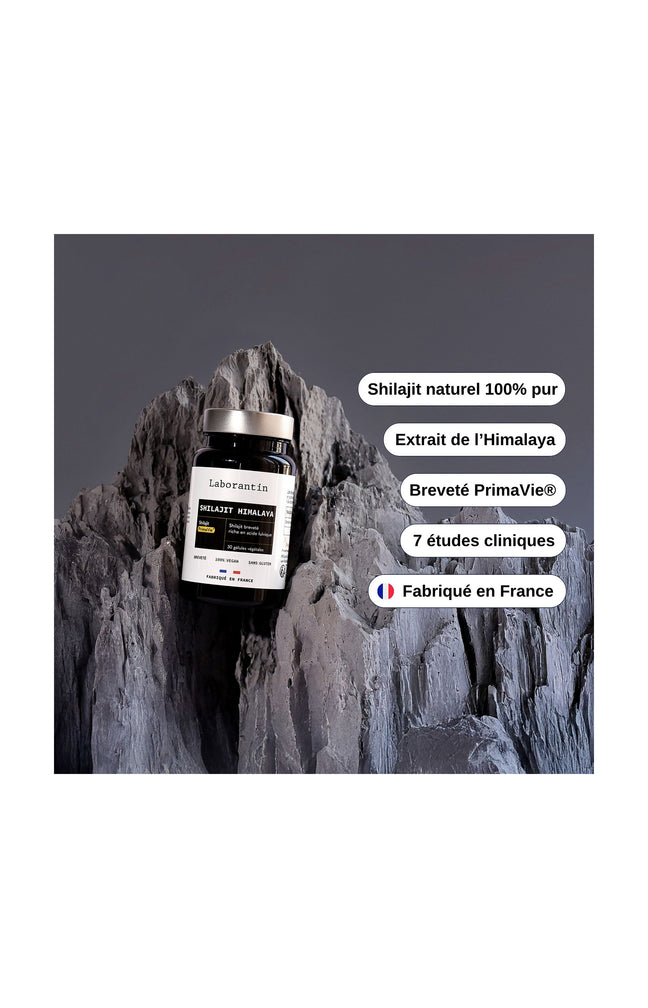 Compléments alimentaires - Shilajit Himalaya - Energie - 1 mois