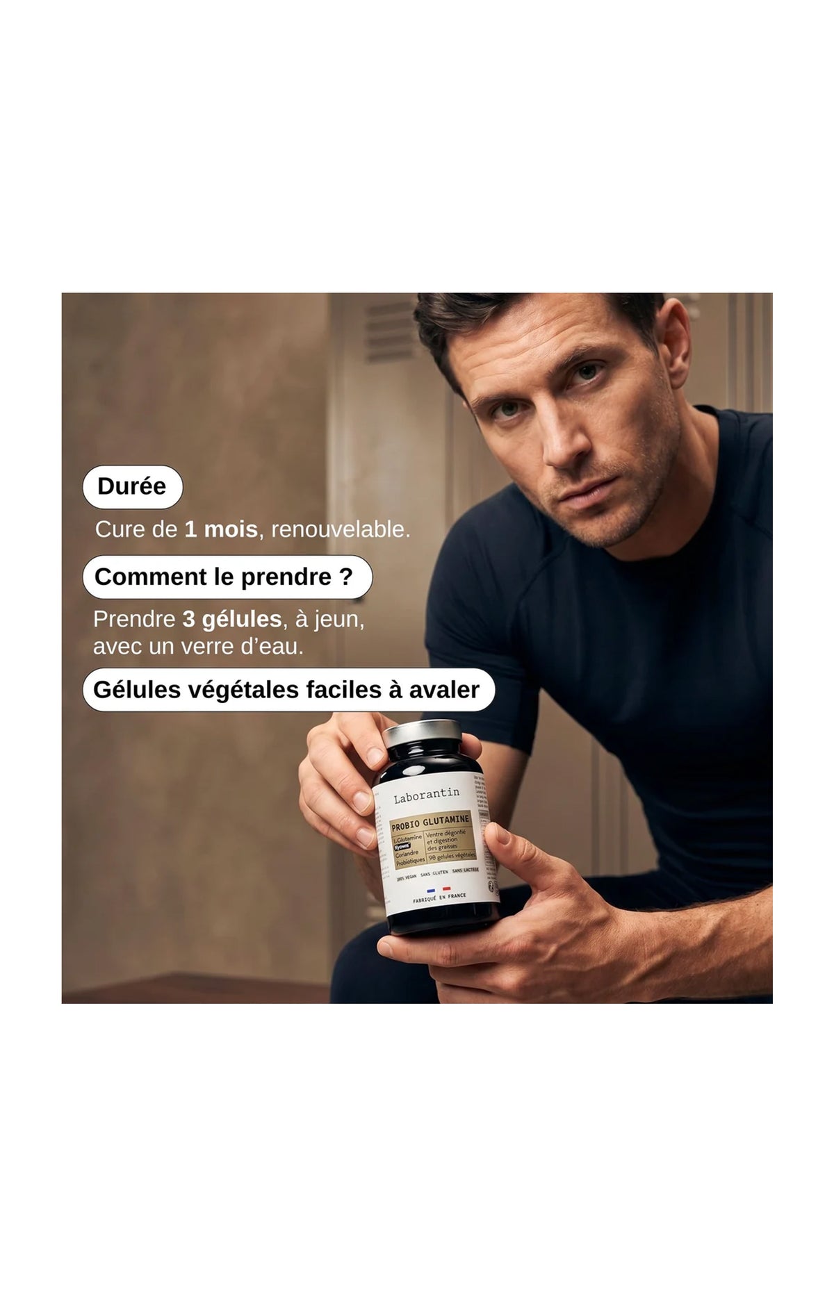 Cure digestion - Probio Glutamine - 1 mois