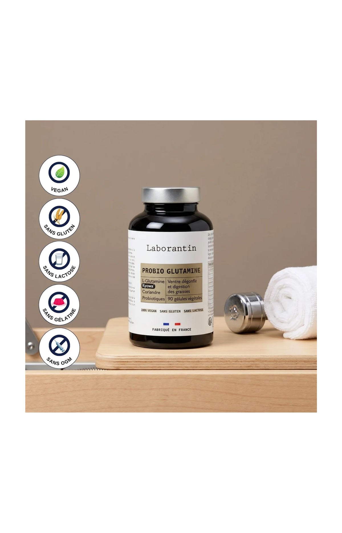 Cure digestion - Probio Glutamine - 1 mois