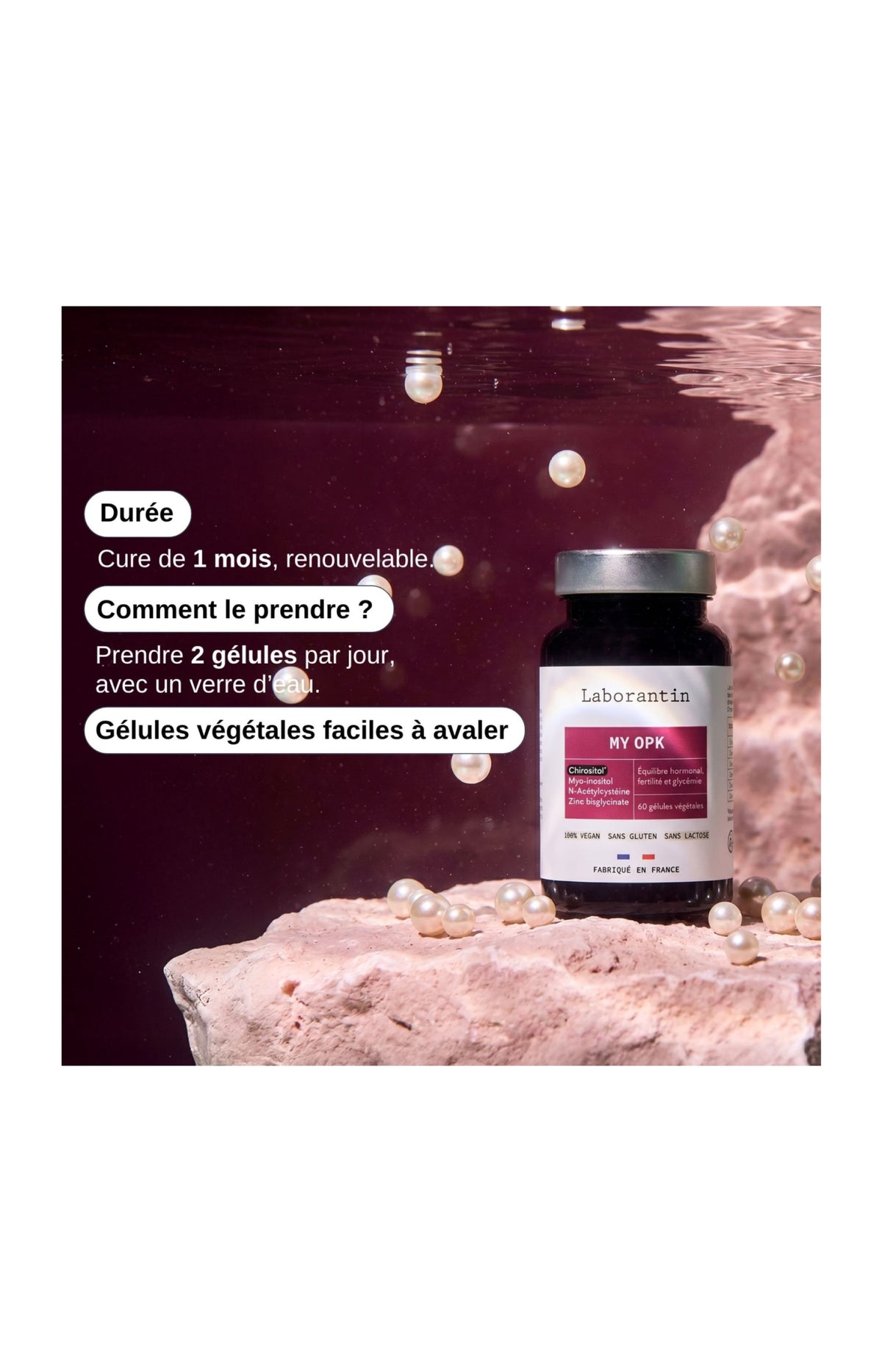 Cure équilibre hormonale - My OPK - 1 mois