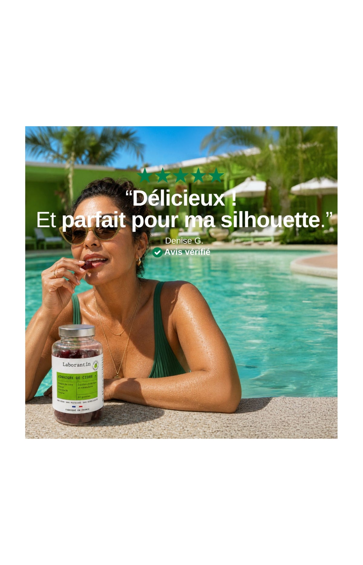 Gummies équilibre glycémique - Vinaigre de cidre - 1 mois