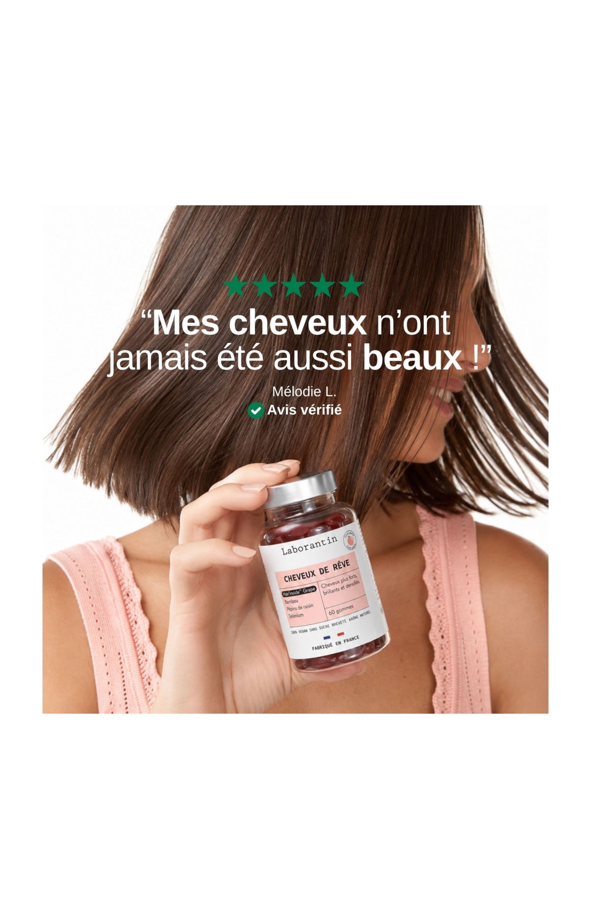 Gummies cheveux de rêve