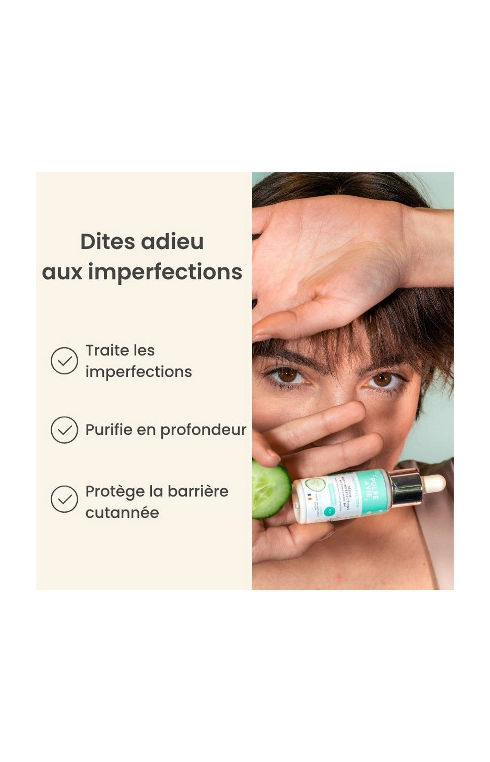 Sérum anti-imperfections bio - Visage - 30 ml