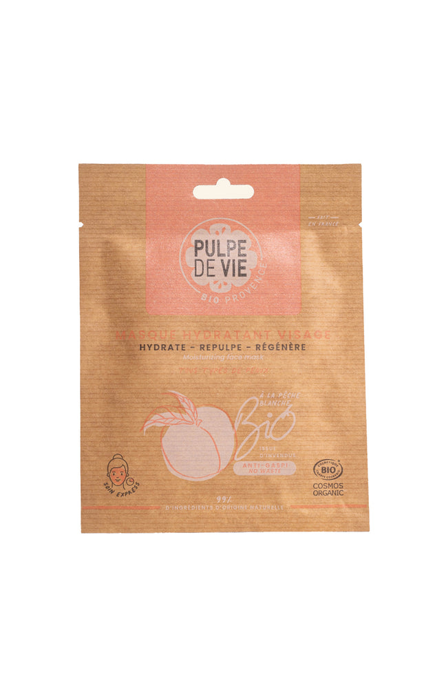 Masque tissu bio - Anti-oxydant - Unidose