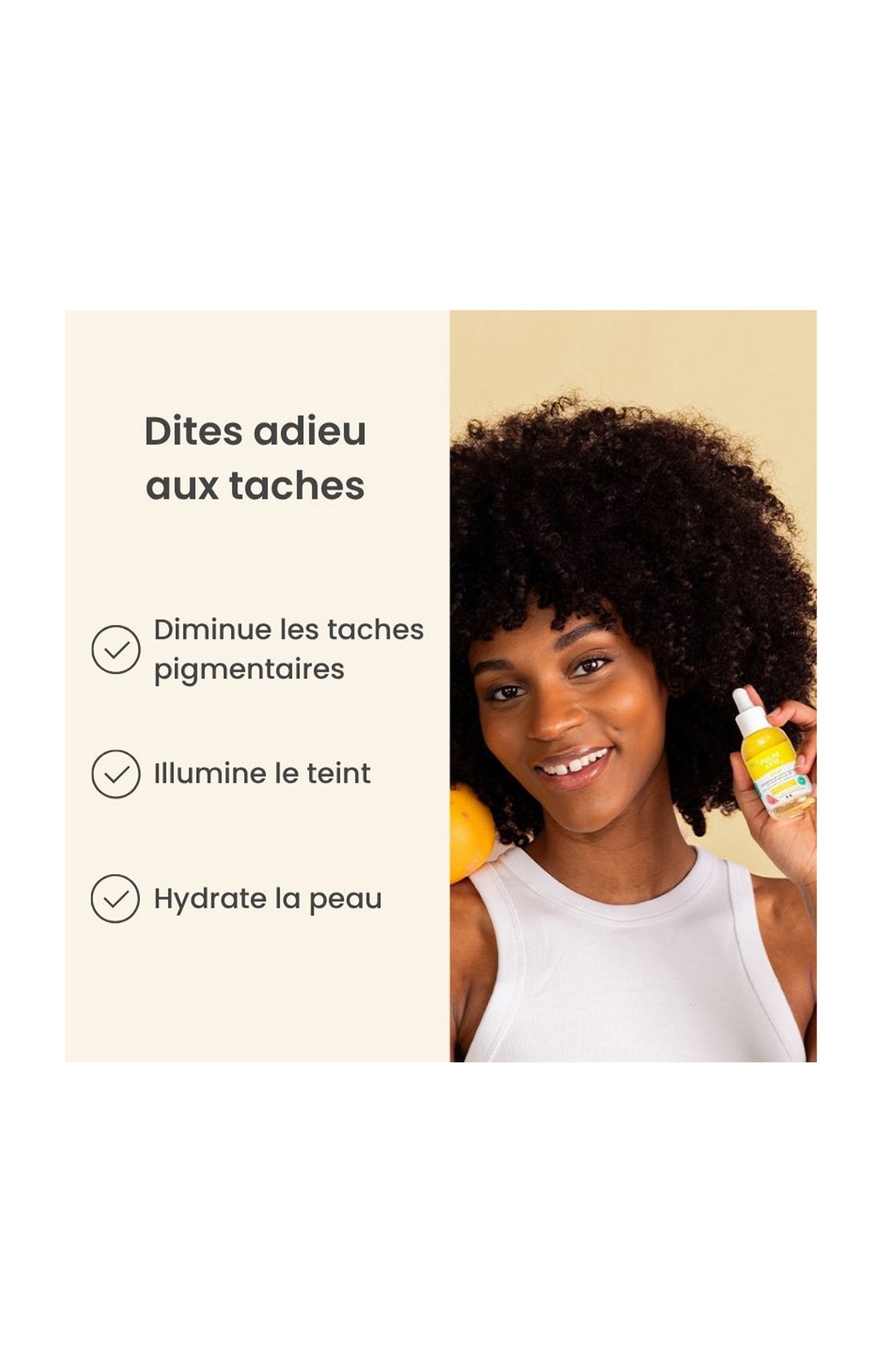 Sérum éclat bio - Anti-tâches - Pamplemousse - Visage - 30 ml