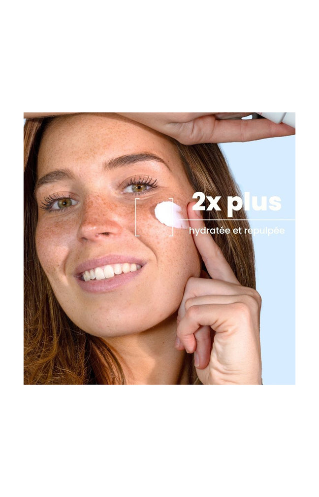 Soin hydratant bio - Pêche - Visage - 40 ml