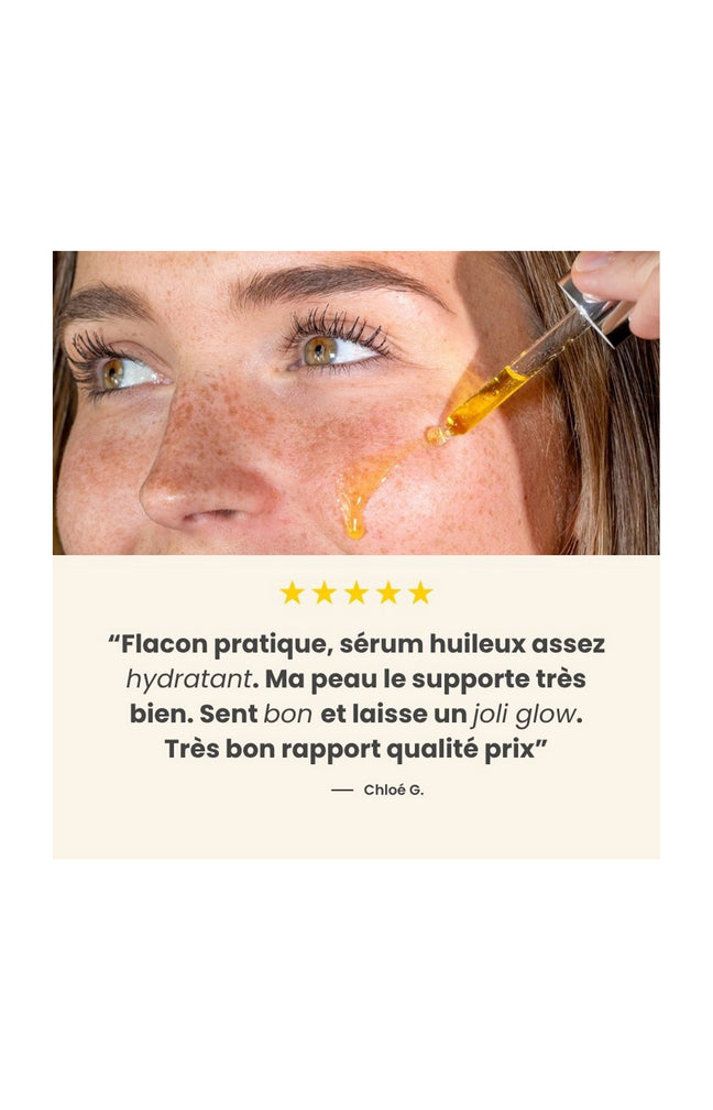 Sérum oléo-nourrissant bio - Figue de barbarie - Visage - 30 ml